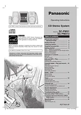 Panasonic SC-PM313 Benutzerhandbuch