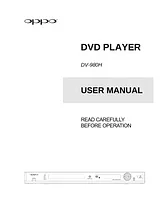 OPPO Digital DV-980H Manuel D’Utilisation