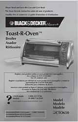 Black & Decker CTO650 Manual