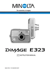 Konica Minolta E323 Manual Do Utilizador