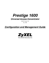 ZyXEL Communications 1600 Manual Do Utilizador