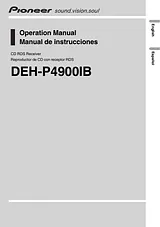 Pioneer DEH-P4900IB Справочник Пользователя