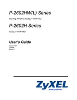 ZyXEL P-2602HW ユーザーズマニュアル