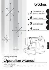 Brother Sewing Machine Справочник Пользователя