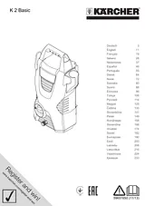 Kärcher K 2 basic (1.673-153.0) Benutzerhandbuch