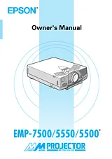 Epson EMP-5500 Manuel D’Utilisation