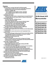 Atmel Evaluation Kit for AT32uC3A0512, 32-Bit AVR Microcontroller Atmel ATEVK1105 ATEVK1105 Scheda Tecnica
