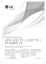 LG 55LV3500 User Manual