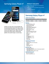 Samsung Galaxy S Wifi 5.0 YP-G70EW 사용자 설명서
