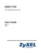 ZyXEL Communications NWA-1100 ユーザーズマニュアル