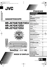 JVC HR-J470 Manual De Usuario