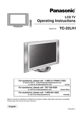 Panasonic tc-32lh1 User Manual