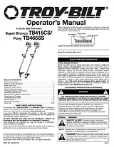 Troy-Bilt TB415CS Benutzerhandbuch