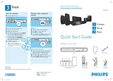 Philips HTS3265/75 Quick Setup Guide