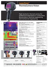 Laserliner ThermoCamera-Vision 082.085A Merkblatt