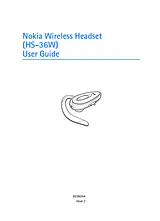 Nokia HS-36W Manual Do Utilizador