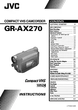 JVC GR-AX270 User Manual