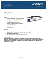 Add-On Computer Peripherals (ACP) 5m, SFP+ ONS-SC+-10G-CU5-AO Benutzerhandbuch