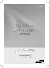 Samsung HT-C350 Benutzerhandbuch