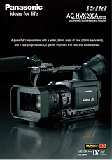 Panasonic AG-HVX200 产品宣传册