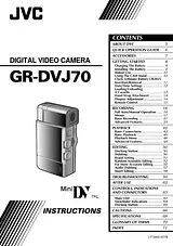 JVC GR-DVJ70 Manuel D’Utilisation