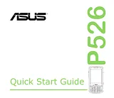 ASUS P526 Guide D’Installation Rapide
