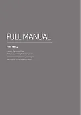 Samsung HW-M450 Manuale Utente