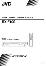 JVC RX-F10S Manual Do Utilizador