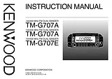 Kenwood TM-G707E Manual Do Utilizador