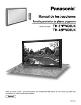 Panasonic th-42pwd6ux Guía De Operación
