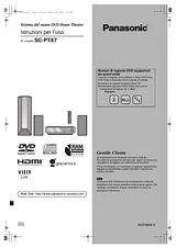 Panasonic SCPTX7 Guida Al Funzionamento