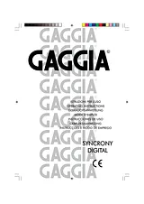 Gaggia Syncrony Mode D’Emploi
