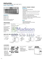 Thermador VCIN36JP Specification Sheet