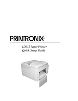 Printronix l7032 Краткое Руководство По Установке