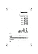 Panasonic KX-TG1032 Справочник Пользователя