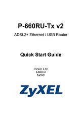 ZyXEL Communications P-660RU-TX V2 사용자 설명서
