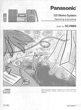Panasonic SC-PM03 Guía Del Usuario