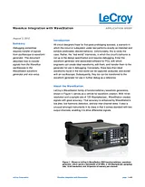 Lecroy MSO104MXs-B 4-channel oscilloscope, Digital Storage oscilloscope, MSO104MXs-B Datenbogen