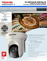Toshiba IK-WB16A Folheto