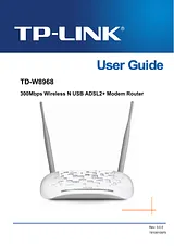 TP-LINK TD-W8968 Manual Do Utilizador