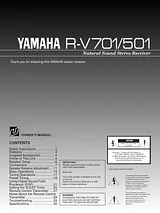 Yamaha R-V701 Справочник Пользователя