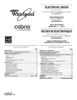 Whirlpool WGD7300X User Manual
