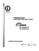 Hoshizaki KM-2000SRH3 User Manual