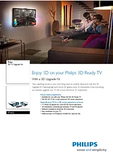 Philips 3D TV Upgrade Kit PTA02 PTA02/00 Leaflet