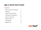 NavTour g4 Guide D’Installation Rapide