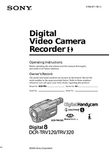 Sony DCR-TRV320 Manual Do Utilizador