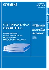 Yamaha CRW-F1SX Manual Do Utilizador