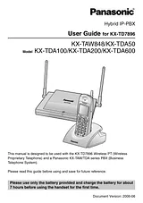 Panasonic KX-TDA200 Manuale Utente