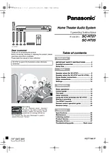 Panasonic SC-HT07 User Manual