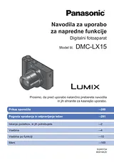 Panasonic DMCLX15 Guía De Operación